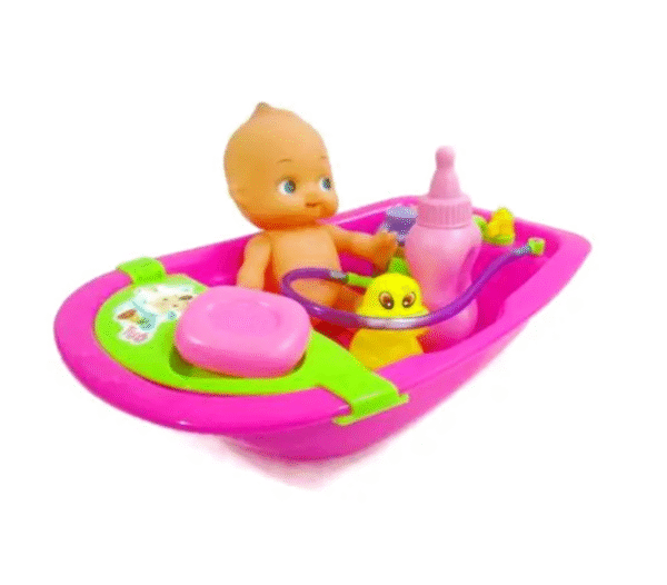 Muñeco Bebe Bañera