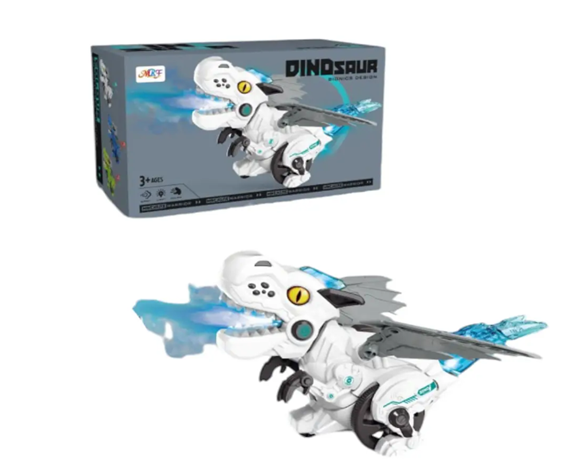 Dinosaurio Interactivo Paseos, Bailes, Música, Sonido, Luz, Vapor, 3 Colores