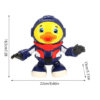 Pato Astronauta Bailarin Luces