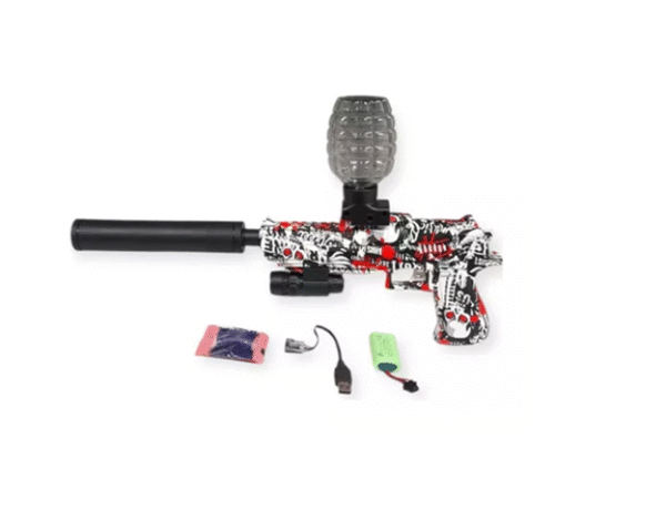 Lanzador Hidrogel, Con Mira, Automatica, Recargable