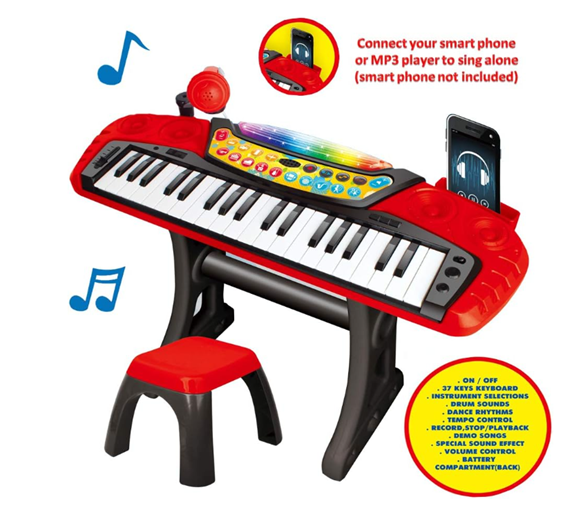 Piano Electrónico Con Banqueta