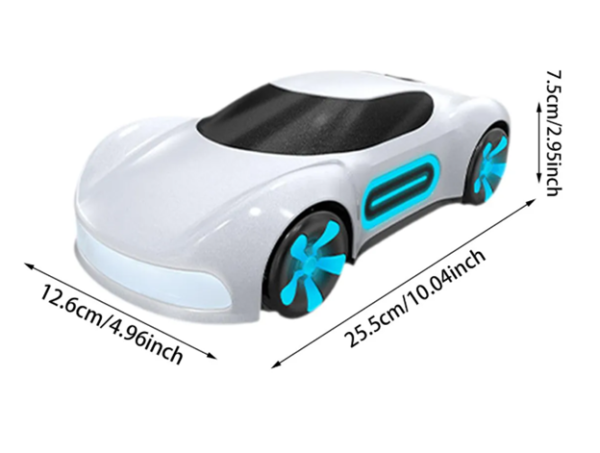 Carro Recargable Sonido, Luz Y Vapor