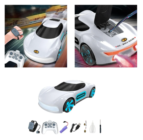 Carro Recargable Sonido, Luz Y Vapor